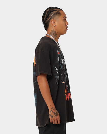 American Thrift X The Lord of The Rings The Sauron Vintage T-Shirt Black Wash