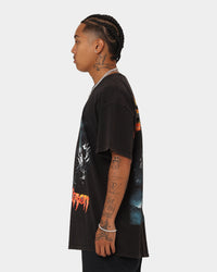 American Thrift X The Lord of The Rings The Sauron Vintage T-Shirt Black Wash
