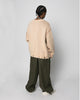Loiter Fable Distressed Knit Sweater Stone