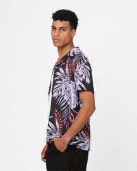 XXIII Horizon Button Up Shirt Purple/Black