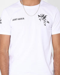 Saint Morta Lil Uzi V2 El Duplo T-Shirt White