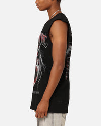 Saint Morta Handle With Care Tour Muscle T-Shirt Black