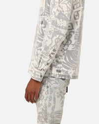 Ksubi Scorpio Long Sleeve Shirt Kollage Icey Denim