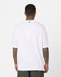 Lacoste Big Croc Loose Fit T-Shirt White