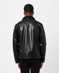 Saint Morta Xon Sherpa Jacket Black