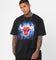 Mitchell & Ness Chicago Bulls Logo Lightning T-Shirt Black