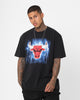 Mitchell & Ness Chicago Bulls Logo Lightning T-Shirt Black
