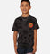 Santa Cruz Kids' Beware Dot Tie Dye T-Shirt Black Tie Dye