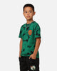 Santa Cruz Kids' Beware Dot Tie Dye T-Shirt Green Tie Dye