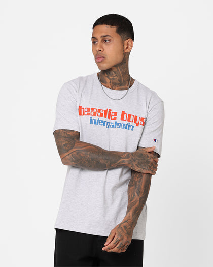 Champion X Beastie Boys Intergalactic T-Shirt Oxford Heather