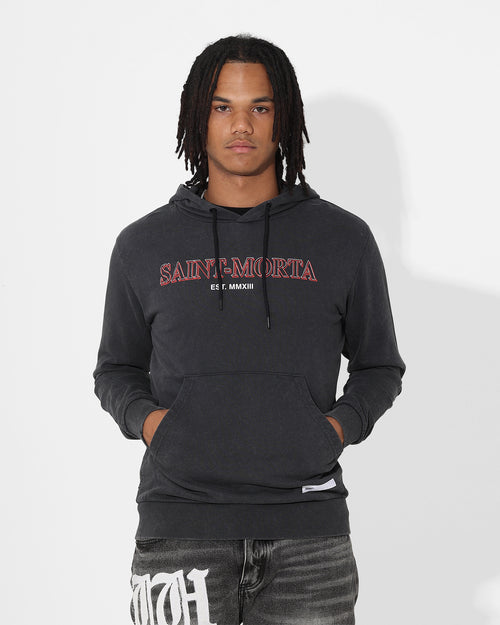 Saint Morta Finite New Age Hoodie Vintage Black