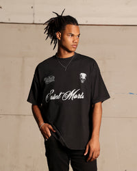 Saint Morta Roadhouse Boxy T-Shirt Vintage Black