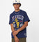 Mitchell & Ness Los Angeles Lakers Globe Champion T-Shirt Midnight Navy