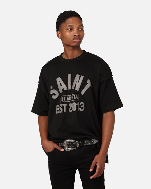 Saint Morta St Morta Boxy T-Shirt Black/Black