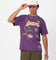 Mitchell & Ness Los Angeles Lakers Highway Logo T-Shirt Lakers Purple
