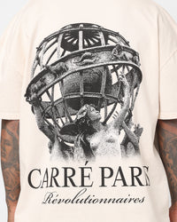 Carre Globalist Box T-Shirt Off White
