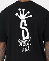 Stussy Big S LCB T-Shirt Black
