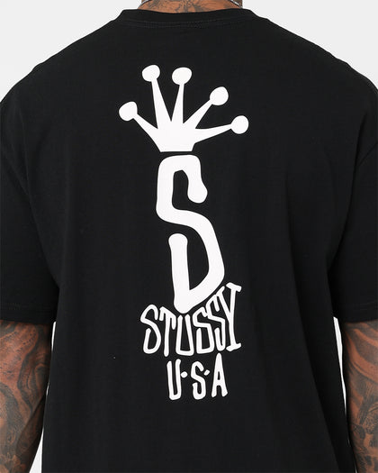 Stussy Big S LCB T-Shirt Black