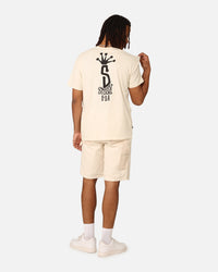 Stussy Big S LCB T-Shirt Cream