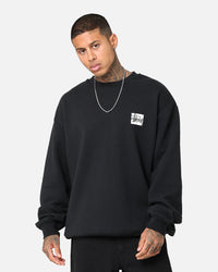 Stussy Square LCB Crewneck Black