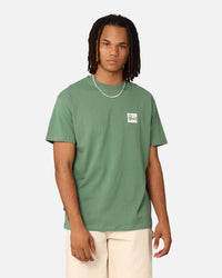Stussy Square LCB T-Shirt Green