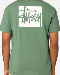 Stussy Square LCB T-Shirt Green