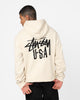 Stussy USA LCB Hoodie Cream