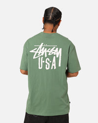 Stussy USA LCB T-Shirt Green