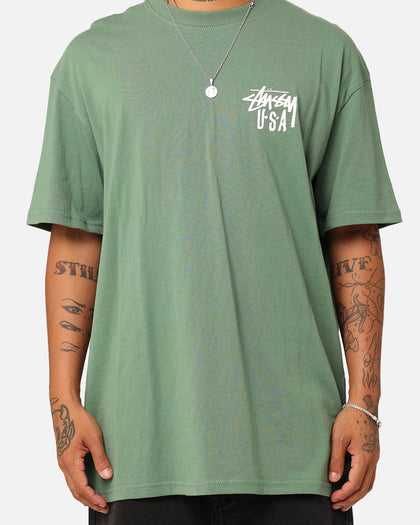 Stussy USA LCB T-Shirt Green