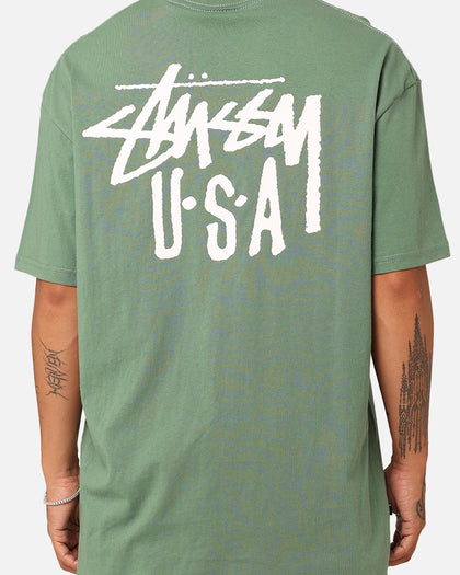 Stussy USA LCB T-Shirt Green