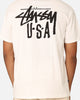 Stussy USA LCB T-Shirt White