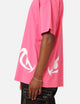 Carre Eyes Oversized T-Shirt Pink