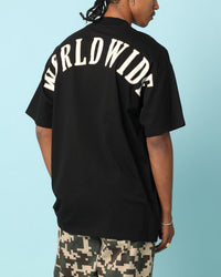 Carre Worldwide Oversized T-Shirt Black