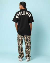 Carre Worldwide Oversized T-Shirt Black