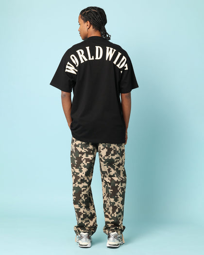 Carre Worldwide Oversized T-Shirt Black