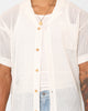 XXIII Ryda Button Up Shirt White