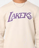 Mitchell & Ness Los Angeles Lakers Basic Team Logo Crewneck Clay