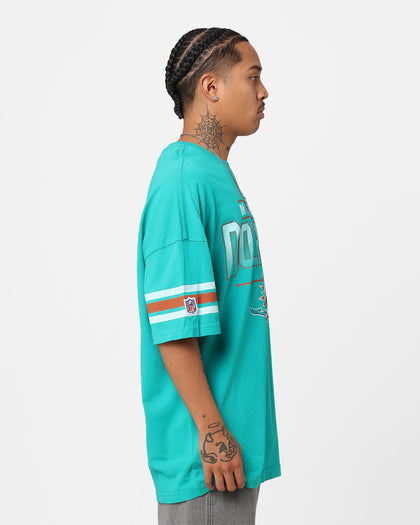 Majestic Athletic Miami Dolphins Vintage Sport T-Shirt Teal