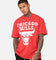 Mitchell & Ness Chicago Bulls XL Logo One Colour T-Shirt Faded Red