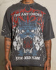 Loiter X The Anti Order Anti Human Tour Vintage T-Shirt Vintage Charcoal