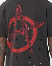 Ksubi X A$AP TyY Biggie T-Shirt Faded Black