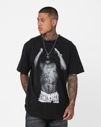 Tupac Thug Life T-Shirt Washed Black