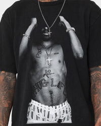 Tupac Thug Life T-Shirt Washed Black