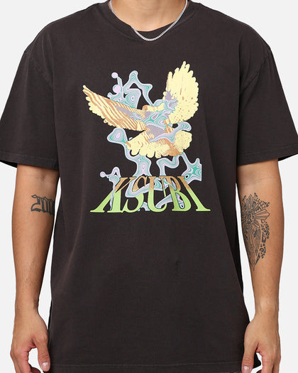 Ksubi Flight Biggie Short Sleeve T-Shirt Faded Black