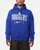Nike Los Angeles Dodgers Club Slack Hoodie Rush Blue