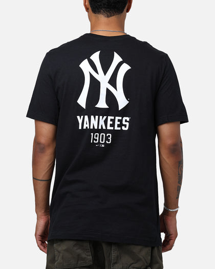 Nike New York Yankees Large Logo Back T-Shirt Black
