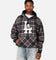Majestic Athletic Los Angeles Dodgers Check Logo Hoodie Faded Black