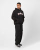 The Night Shift Gentlemen's Club Vintage Hoodie Black Wash