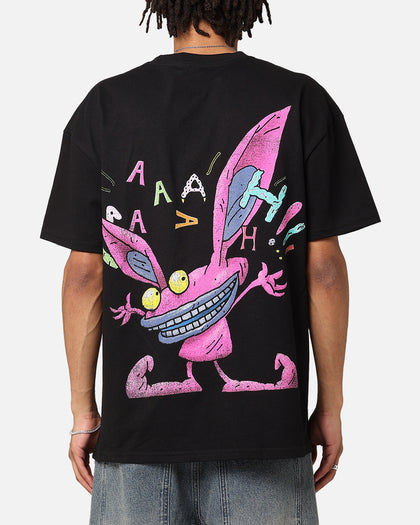 American Thrift x Aaahh!!! Real Monsters Monsters Heavyweight Vintage T-Shirt Black