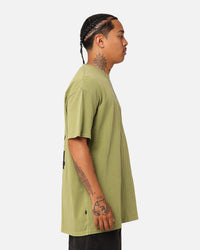 Stussy Italic No. 4 T-Shirt Pigment Olive